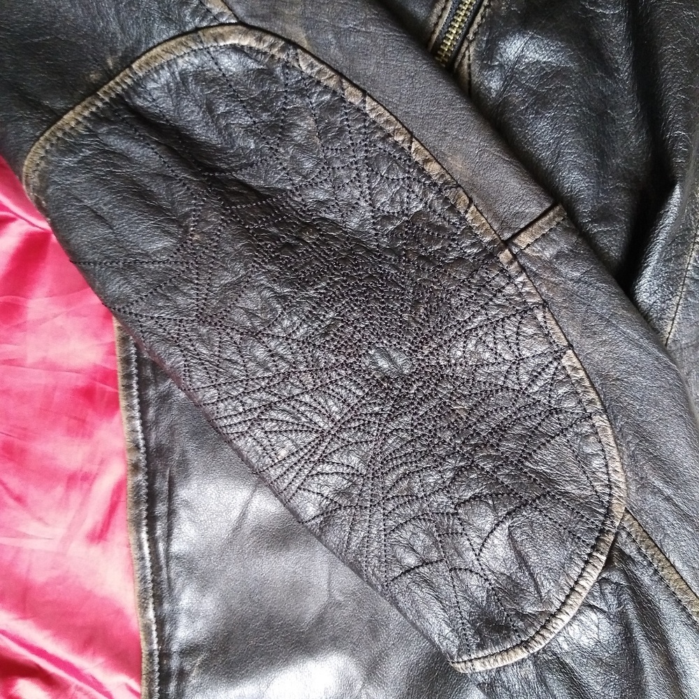 Mens Affliction Live Fast Leather - Picture 7 of 8